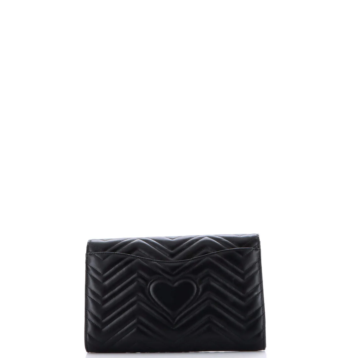 GG Marmont Flap Clutch Matelasse Leather - Deep Luxury