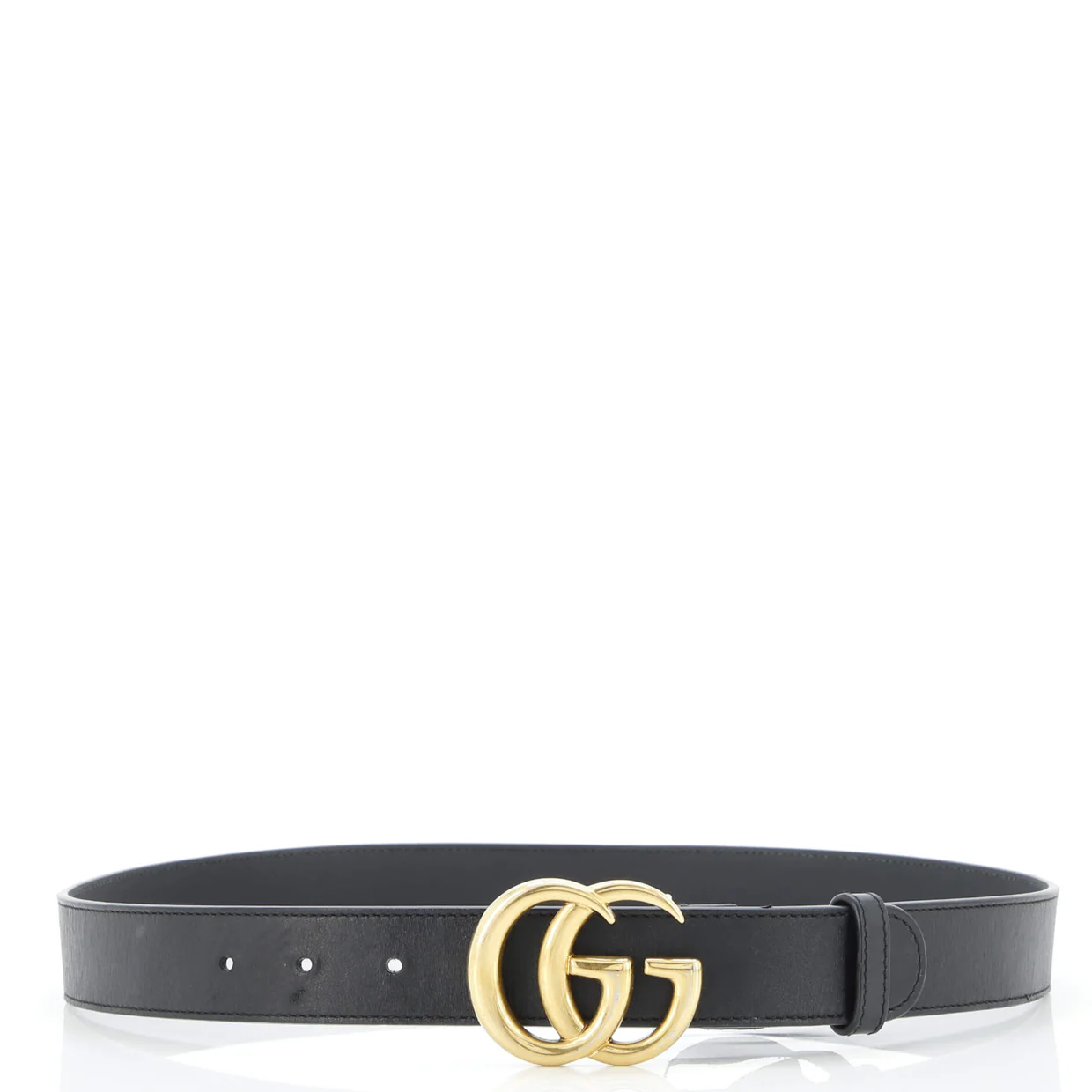 GG Marmont Belt Leather Medium - Deep Luxury