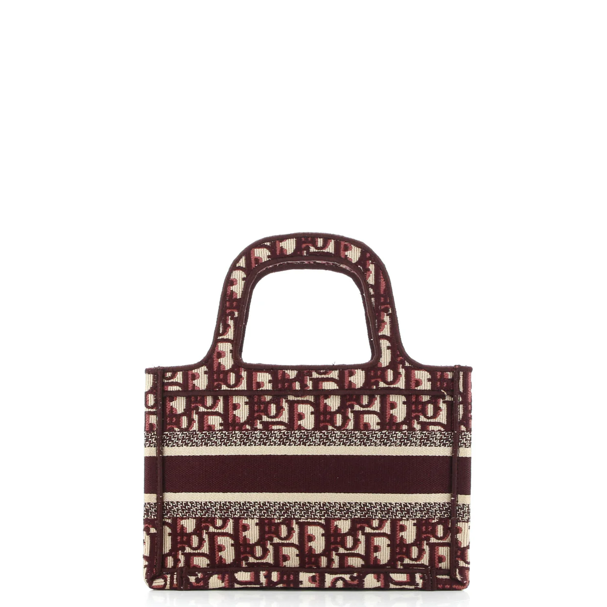 Book Tote Oblique Canvas Mini - Deep Luxury