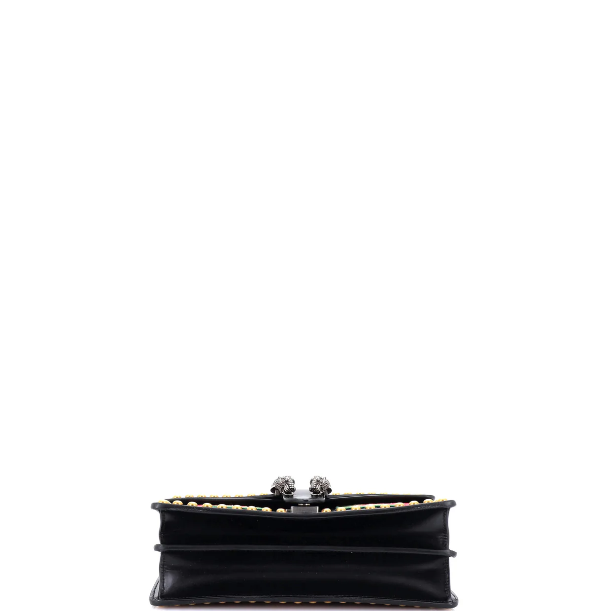 Dionysus Bag Embroidered Studded Leather Small - Deep Luxury