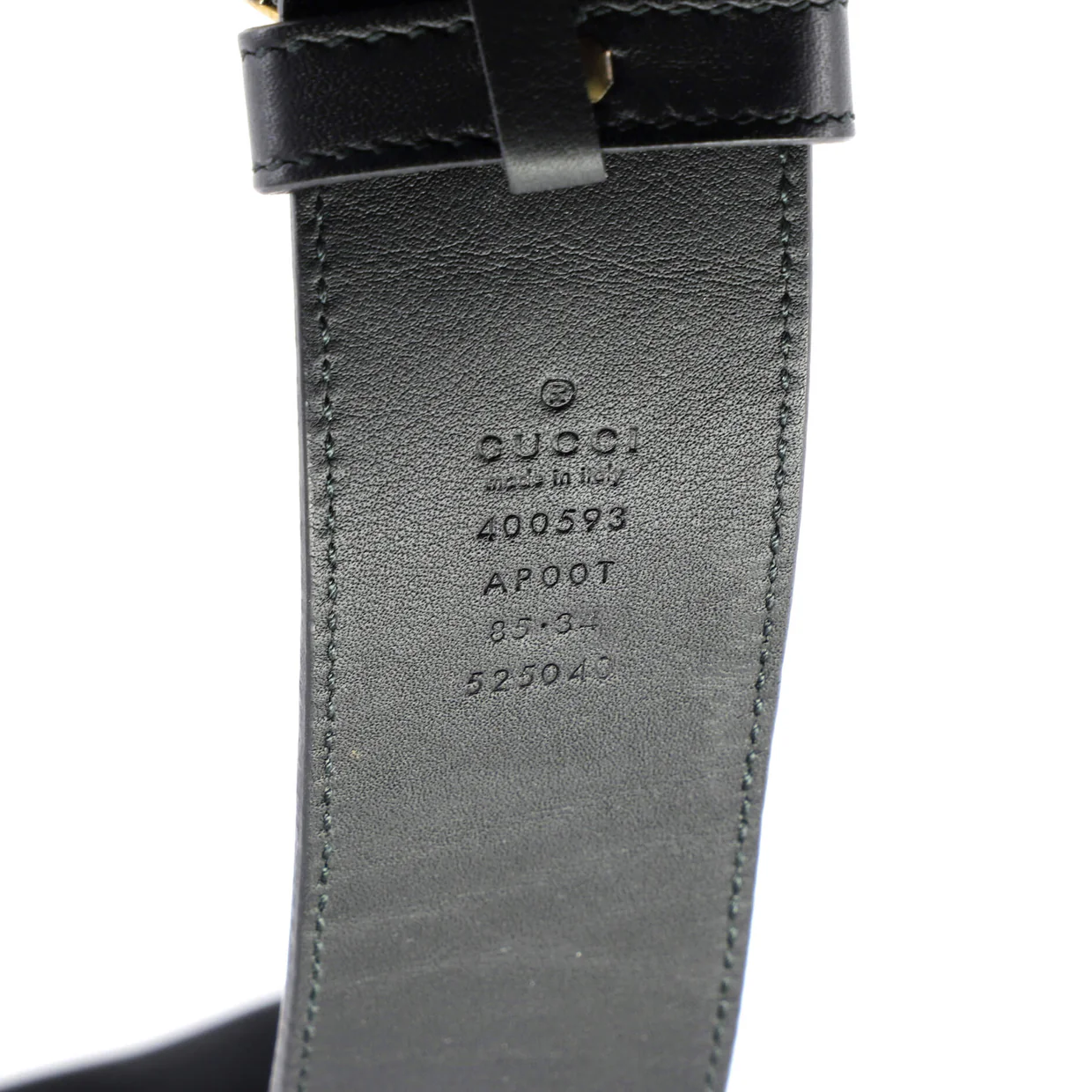 GG Marmont Belt Leather Wide 85 - Deep Luxury