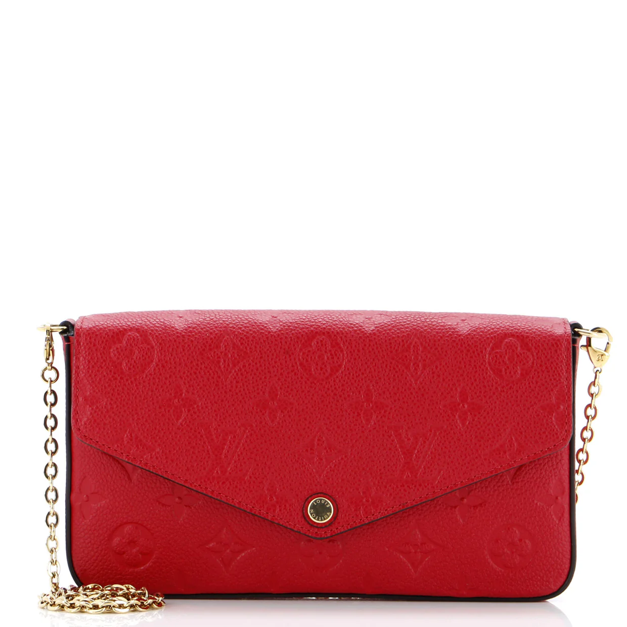Felicie Pochette Monogram Empreinte Leather - Deep Luxury