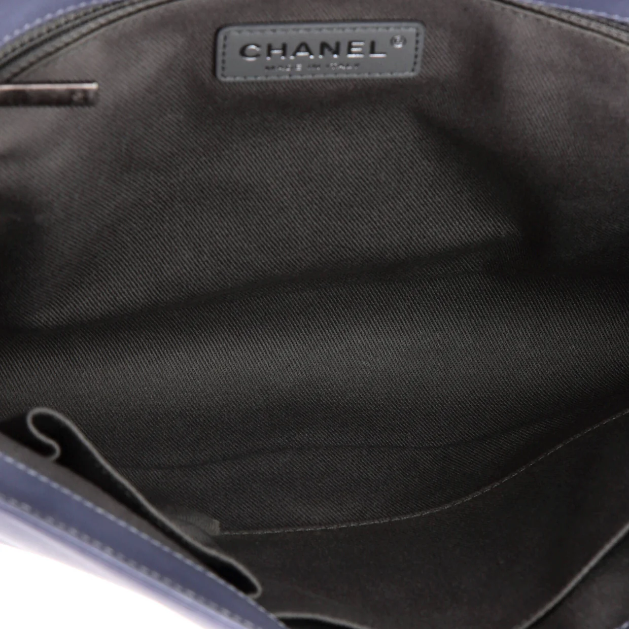 Boy Flap Bag Quilted Calfskin Large - Deep Luxury