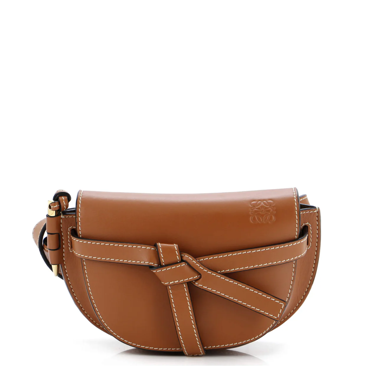 Gate Belt Bag Leather Mini - Deep Luxury