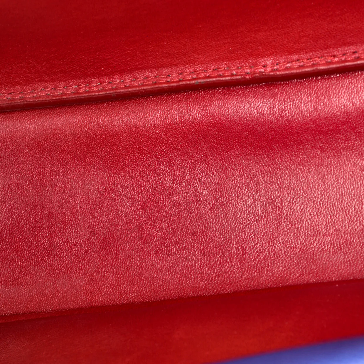 Cuir Double Tote Saffiano Leather Small - Deep Luxury