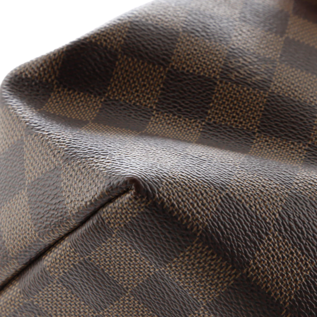 Clapton Backpack Damier and Leather - Deep Luxury