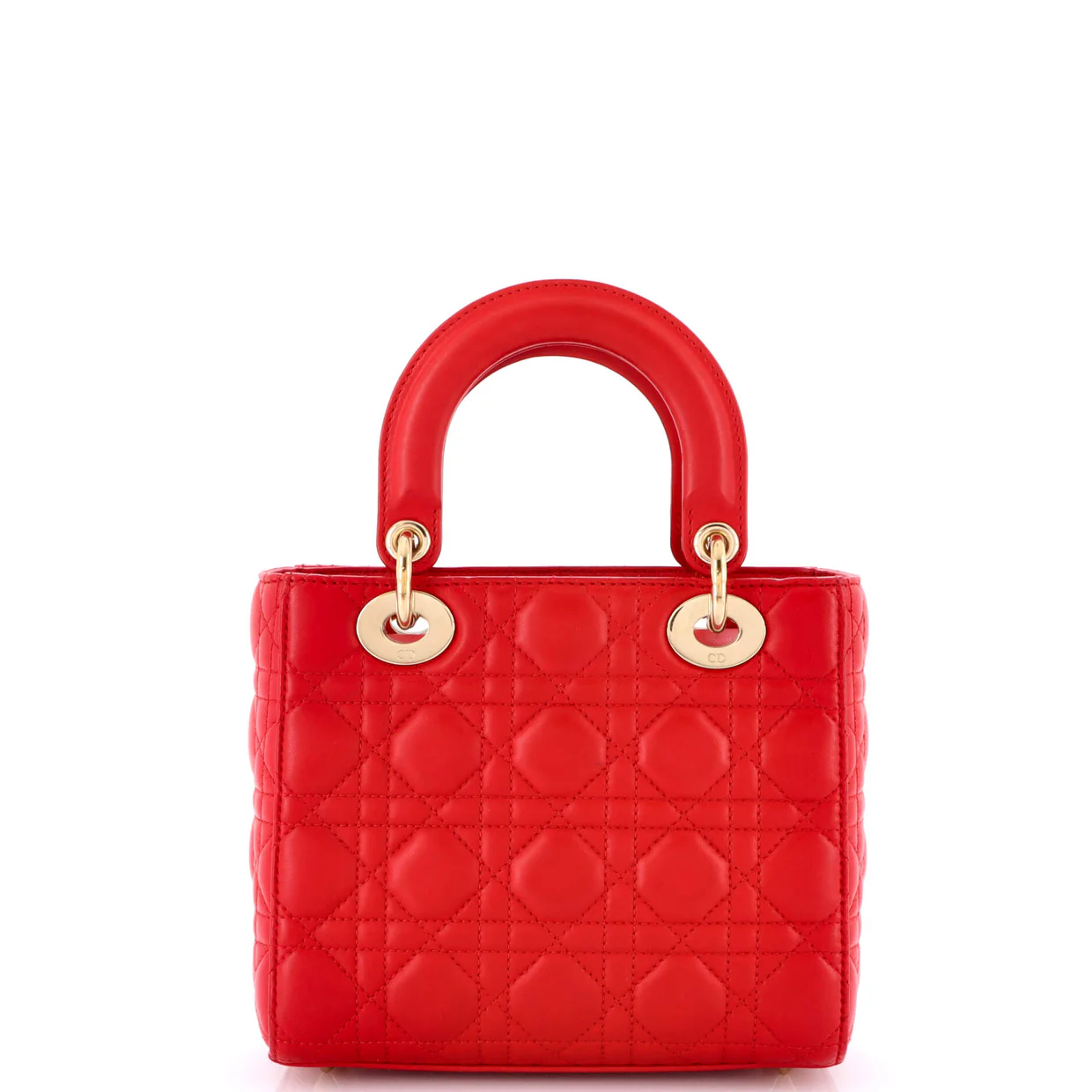 My ABCDior Lady Dior Bag Cannage Quilt Leather Small - Deep Luxury