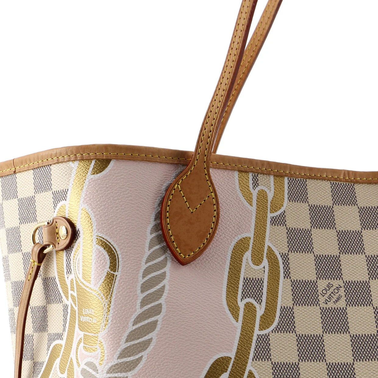 Neverfull NM Tote Limited Edition Nautical Damier MM - Deep Luxury