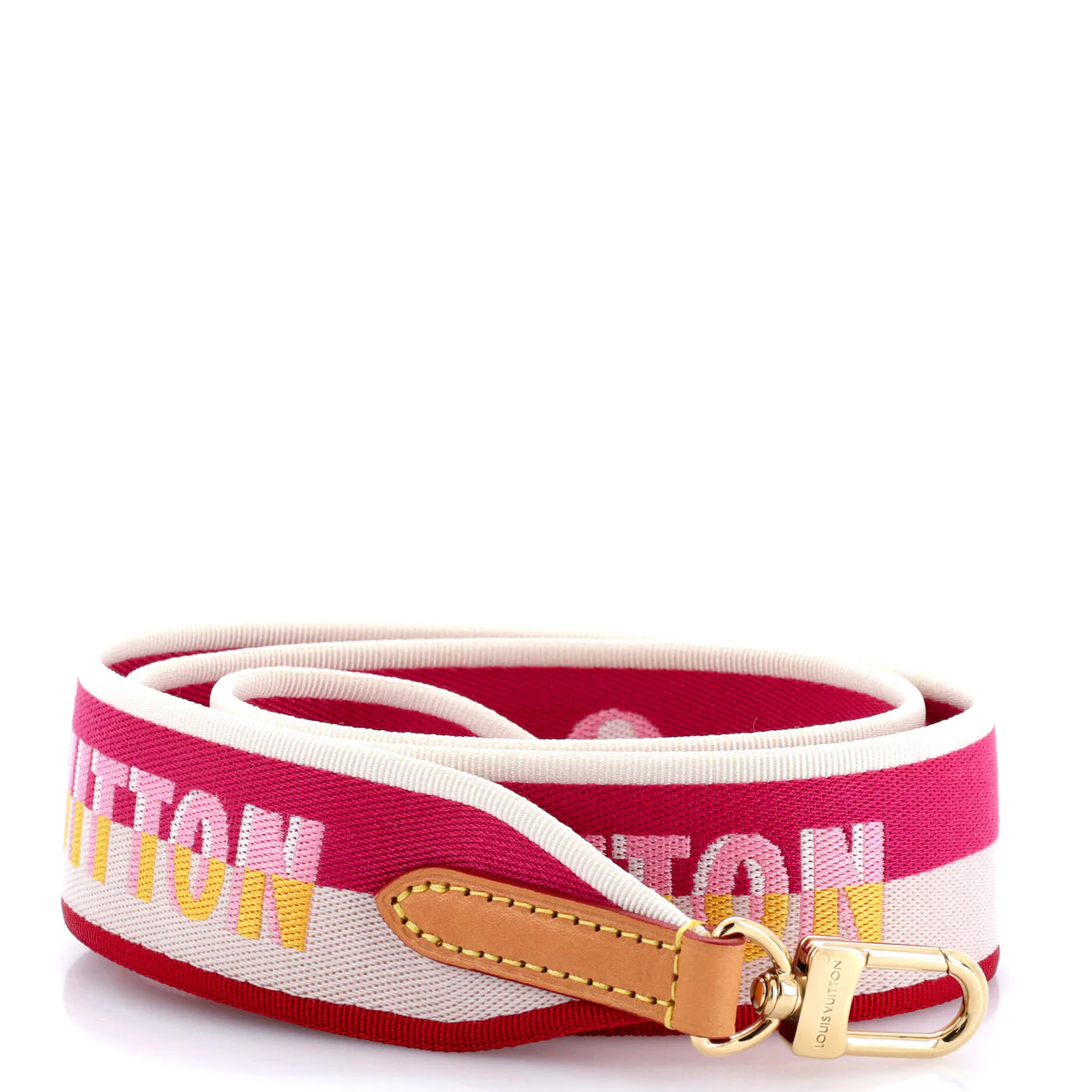 Logo Shoulder Strap Jacquard Wide - Deep Luxury