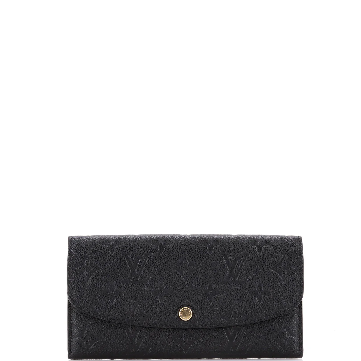 Emilie Wallet Monogram Empreinte Leather - Deep Luxury