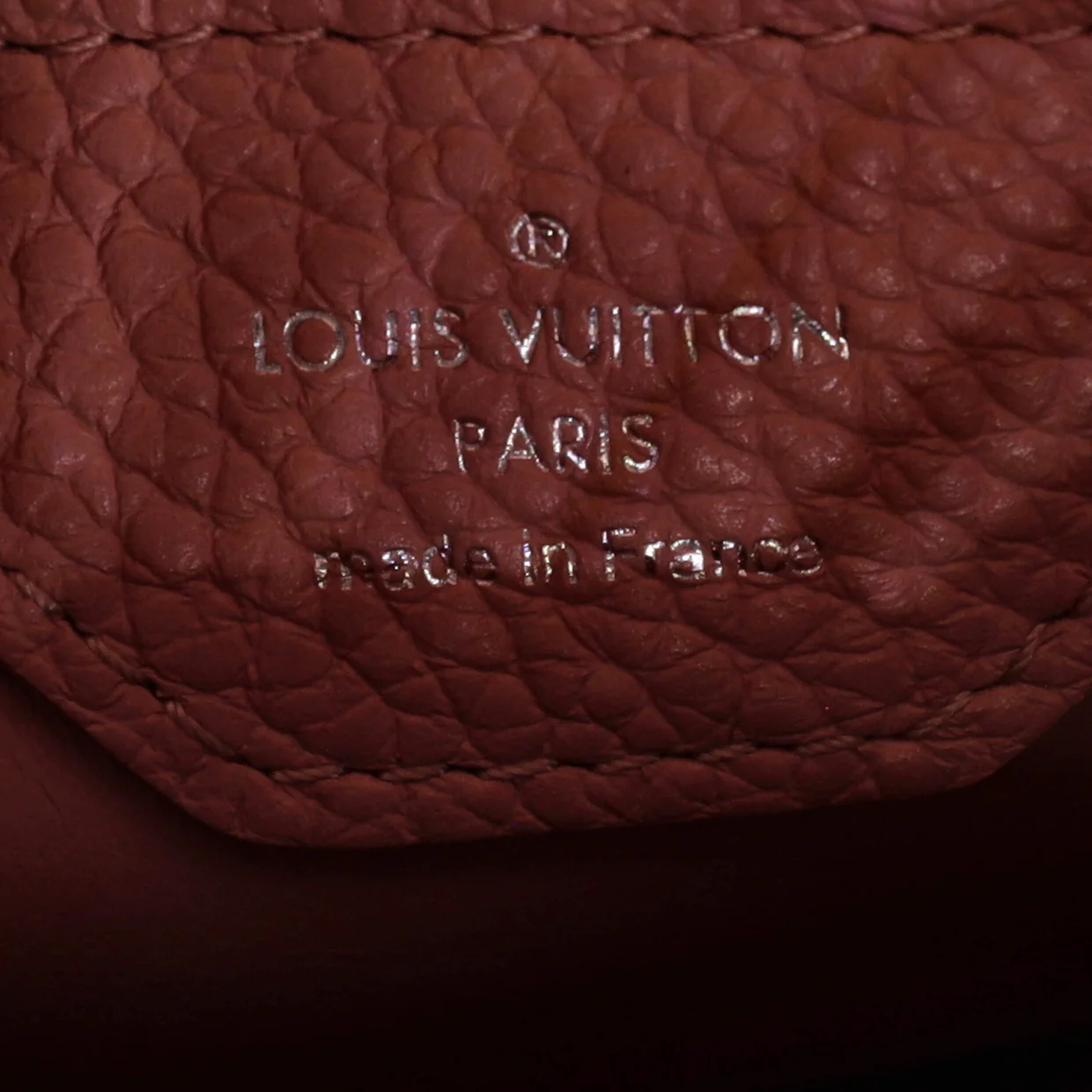 Capucines Bag Leather with Embellished Detail BB - Deep Luxury