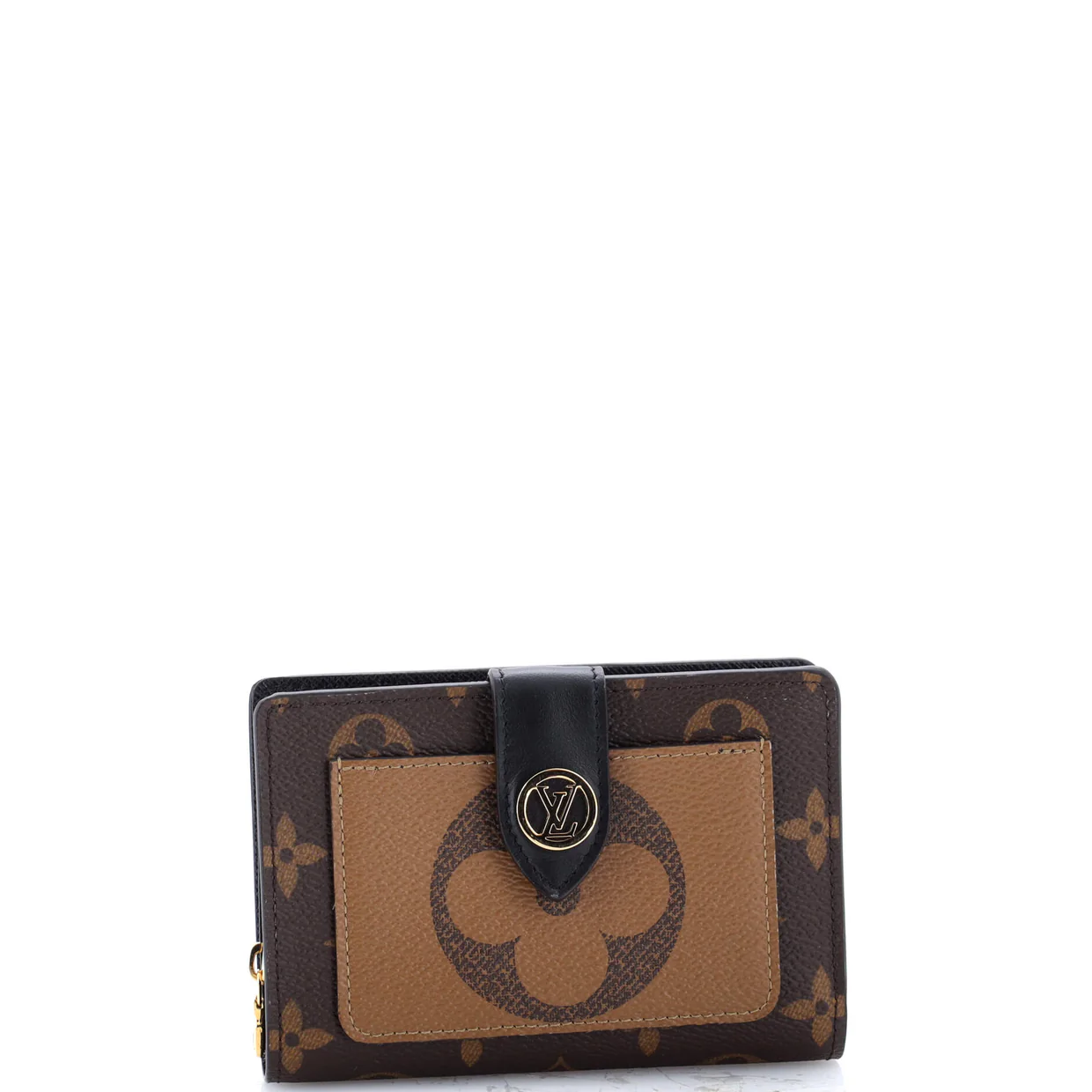 Juliette Wallet Reverse Monogram Canvas - Deep Luxury