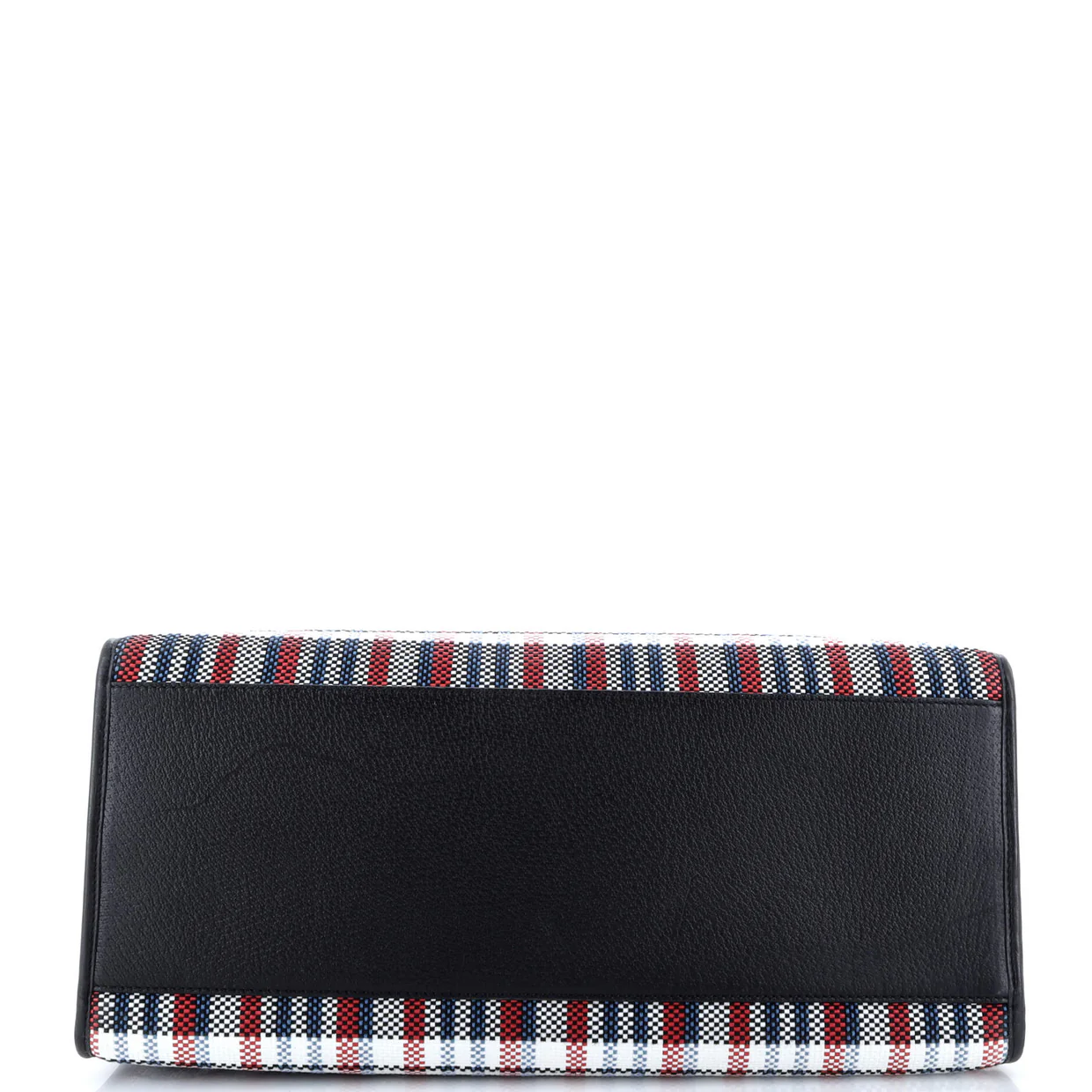 ICCUG Tote Embroidered Faux Raffia Large - Deep Luxury