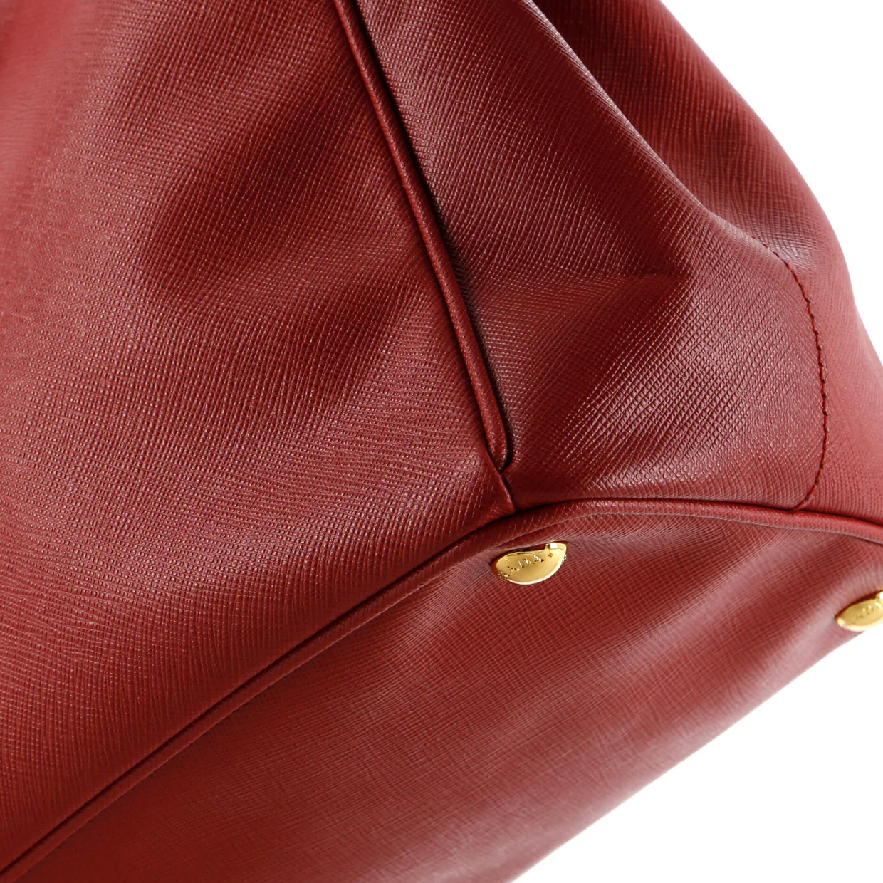 Double Zip Lux Tote Saffiano Leather Large - Deep Luxury