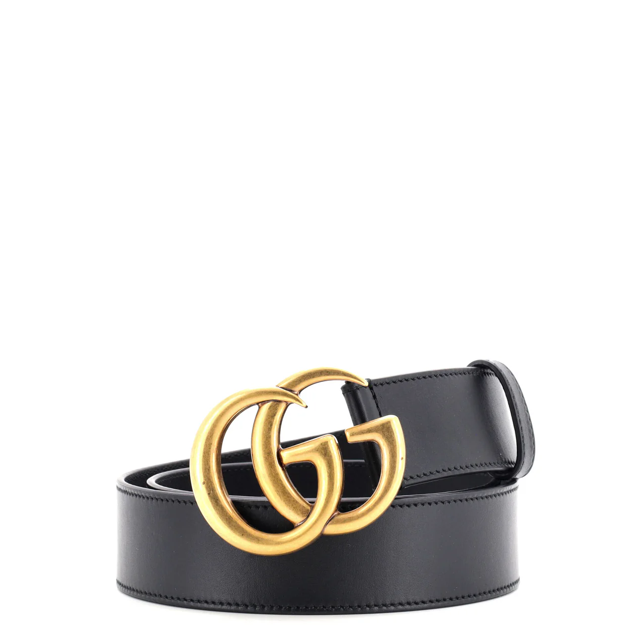 GG Marmont Belt Leather Wide - Deep Luxury