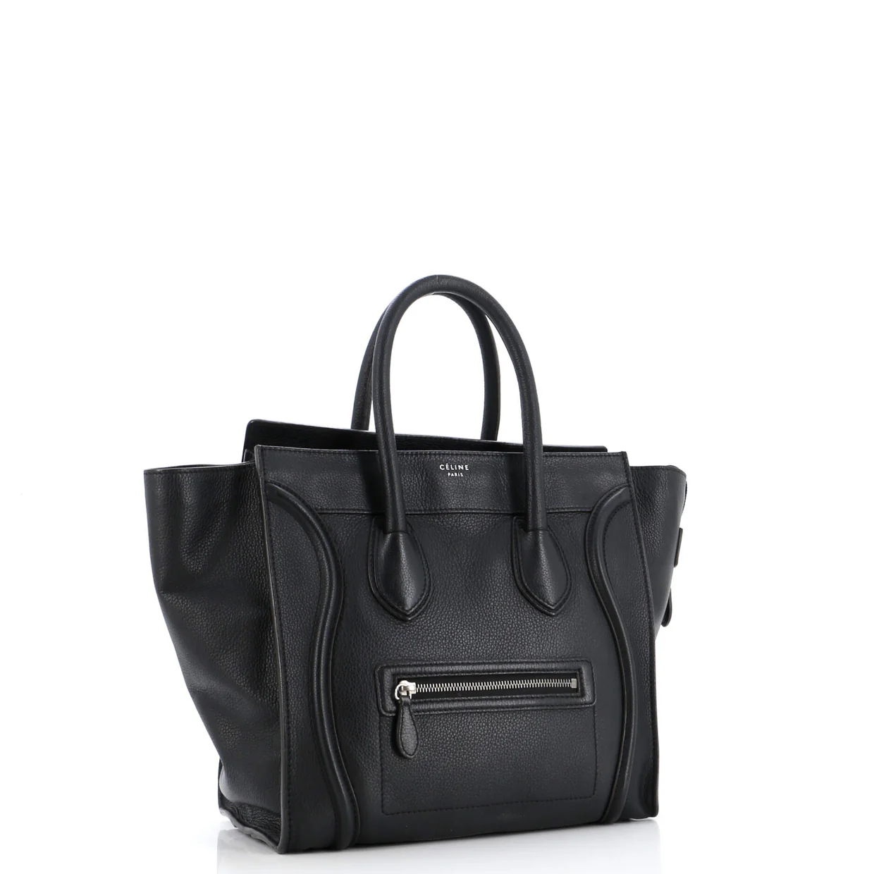 Luggage Bag Grainy Leather Mini - Deep Luxury