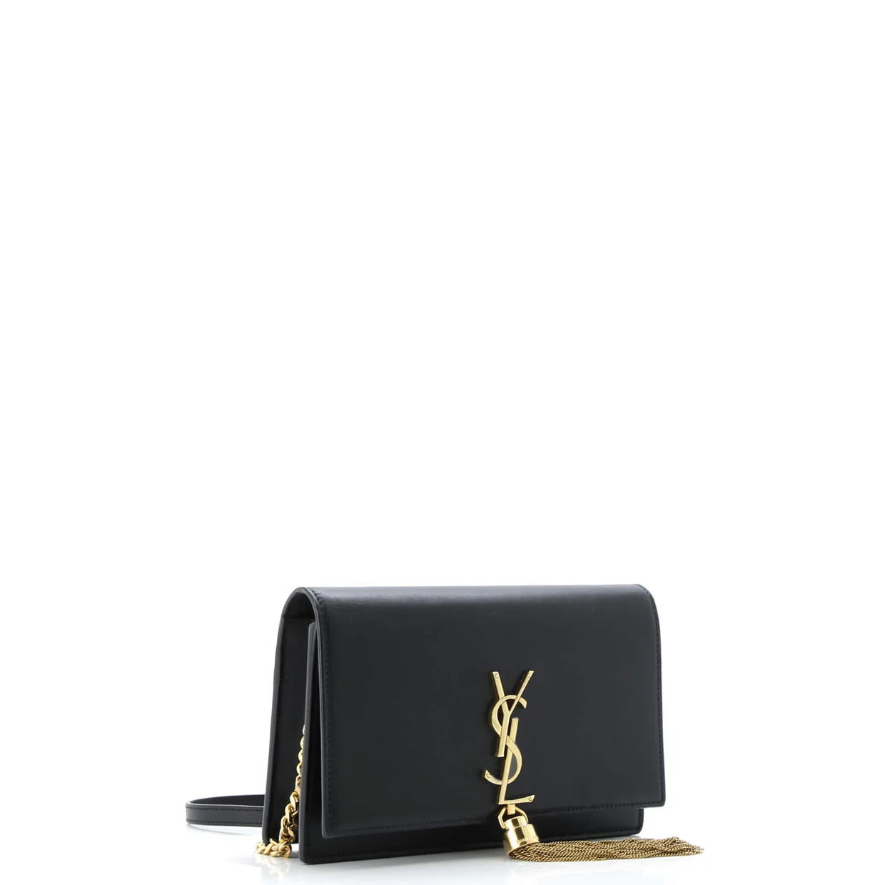 Classic Monogram Tassel Chain Wallet Leather - Deep Luxury