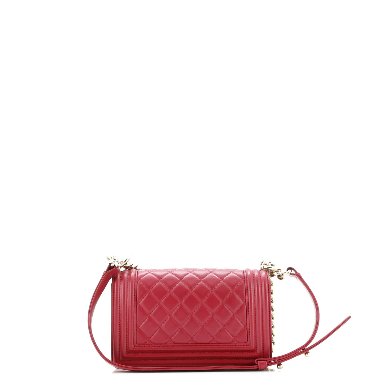 Boy Flap Bag Quilted Lambskin Small - Deep Luxury