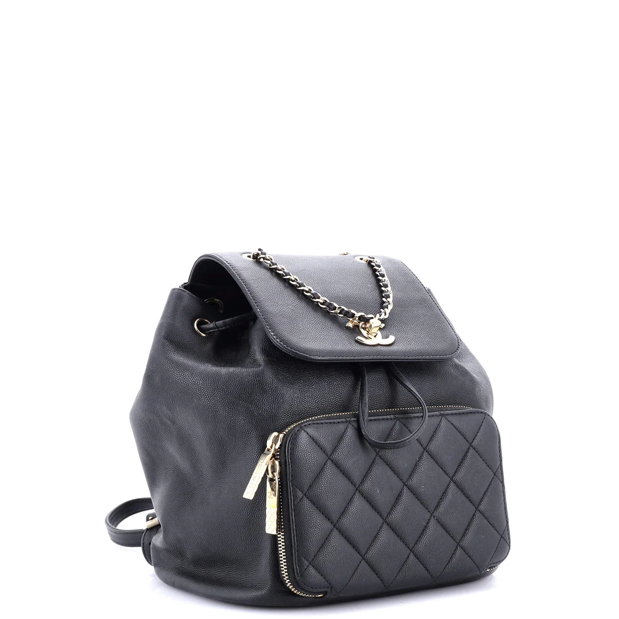 Business Affinity Backpack Caviar Small - Deep Luxury