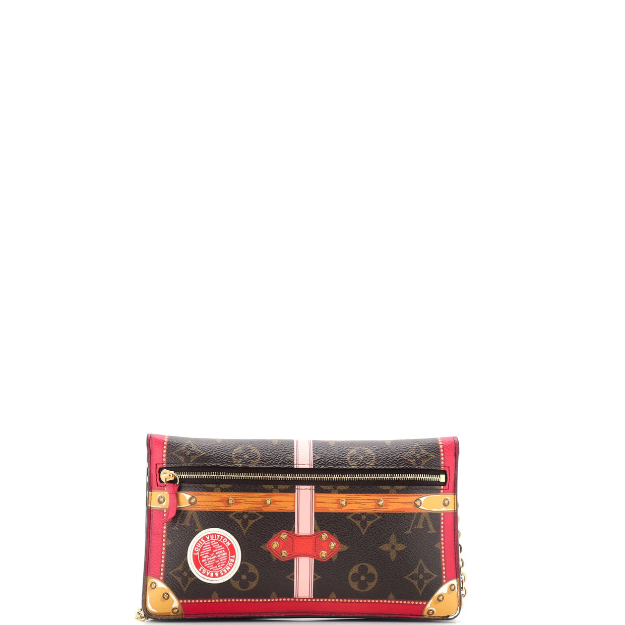 Weekend Pochette Limited Edition Summer Trunks Monogram Canvas - Deep Luxury