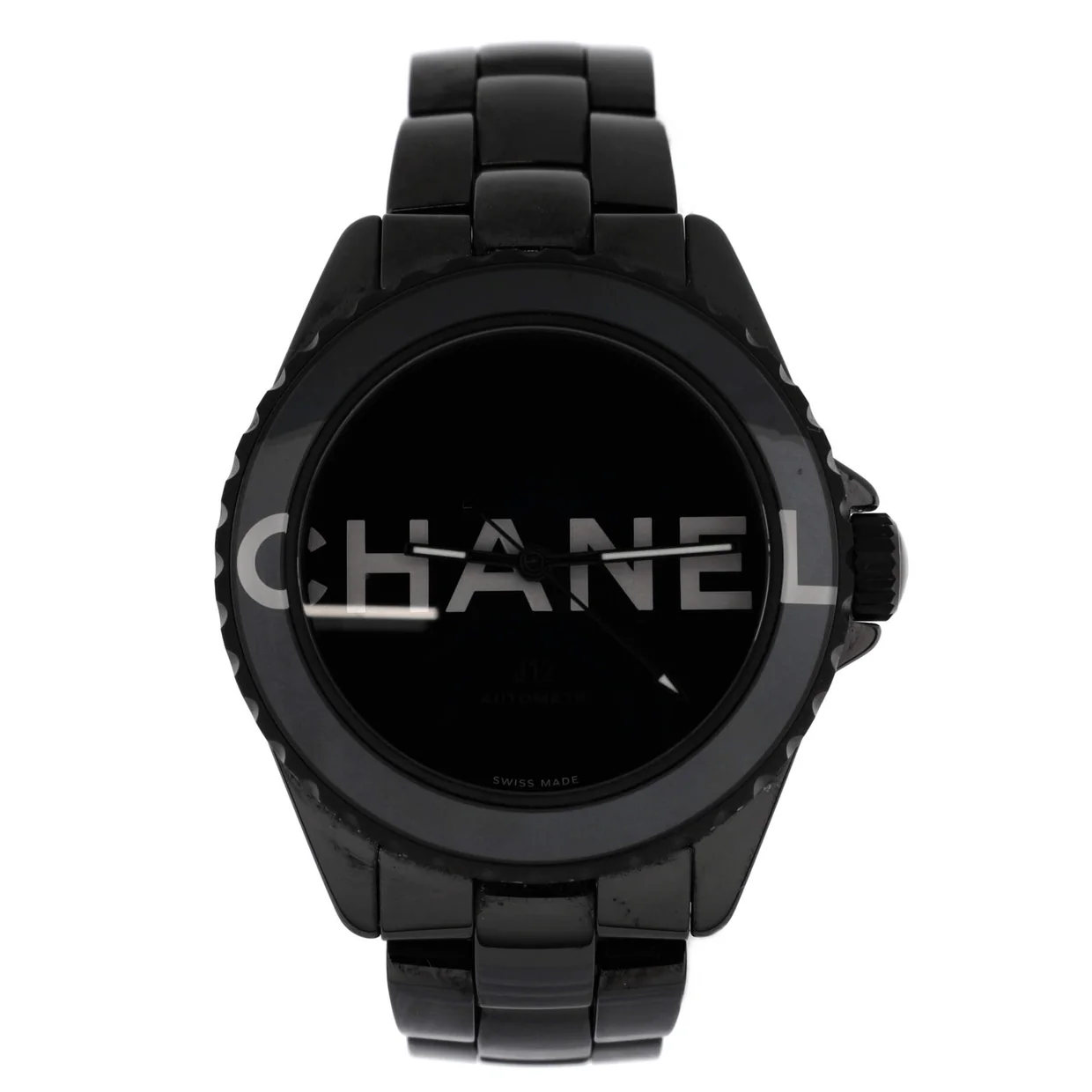 J12 Wanted de Chanel Automatc Watch Ceramic and Stainless Steel 38 - Deep Luxury