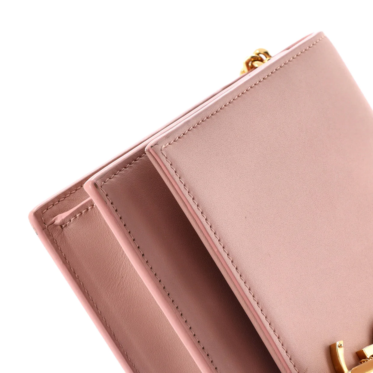 Classic Monogram Tassel Chain Wallet Leather - Deep Luxury