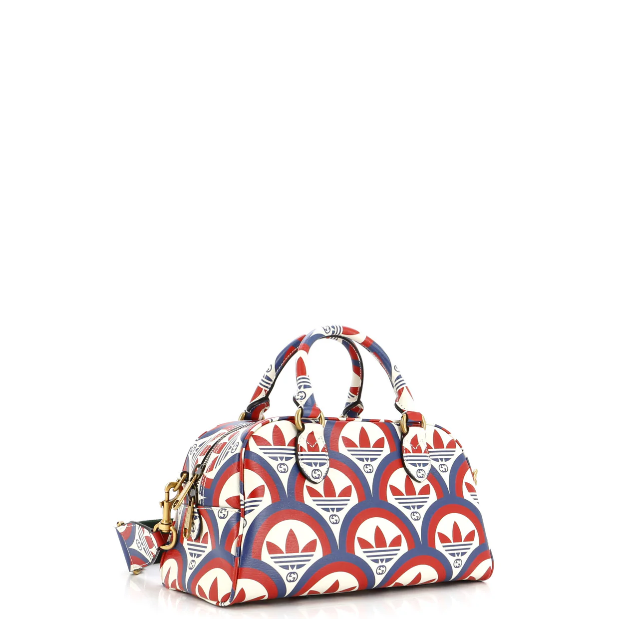 x adidas Duffle Bag Printed Leather Mini - Deep Luxury