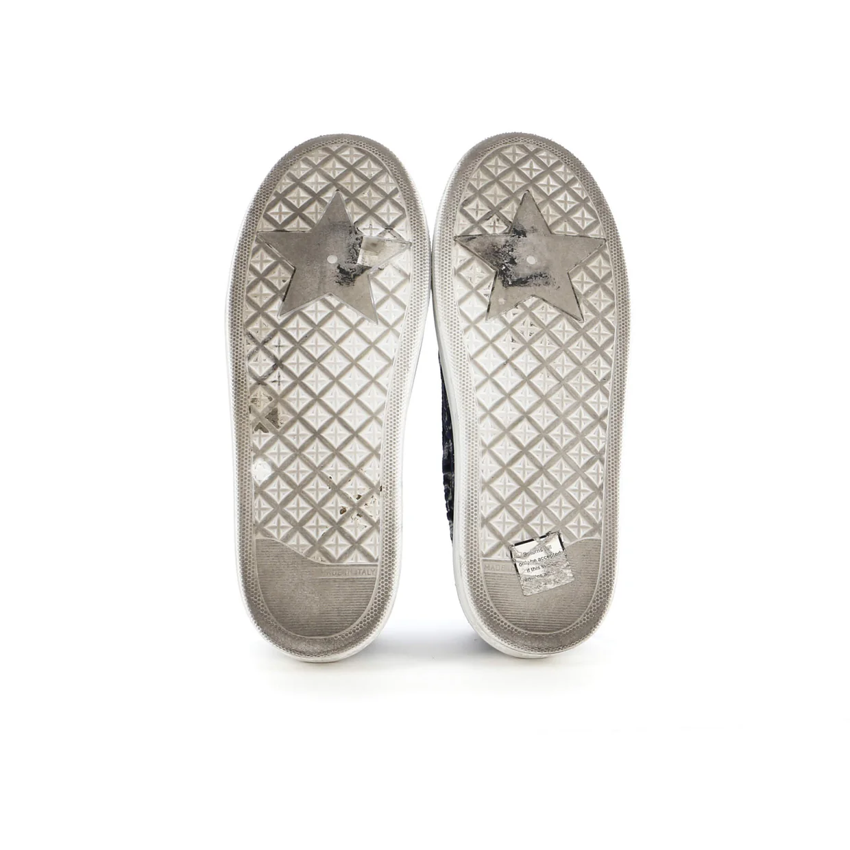Women's Solar Slip-On Sneakers Oblique Velvet - Deep Luxury