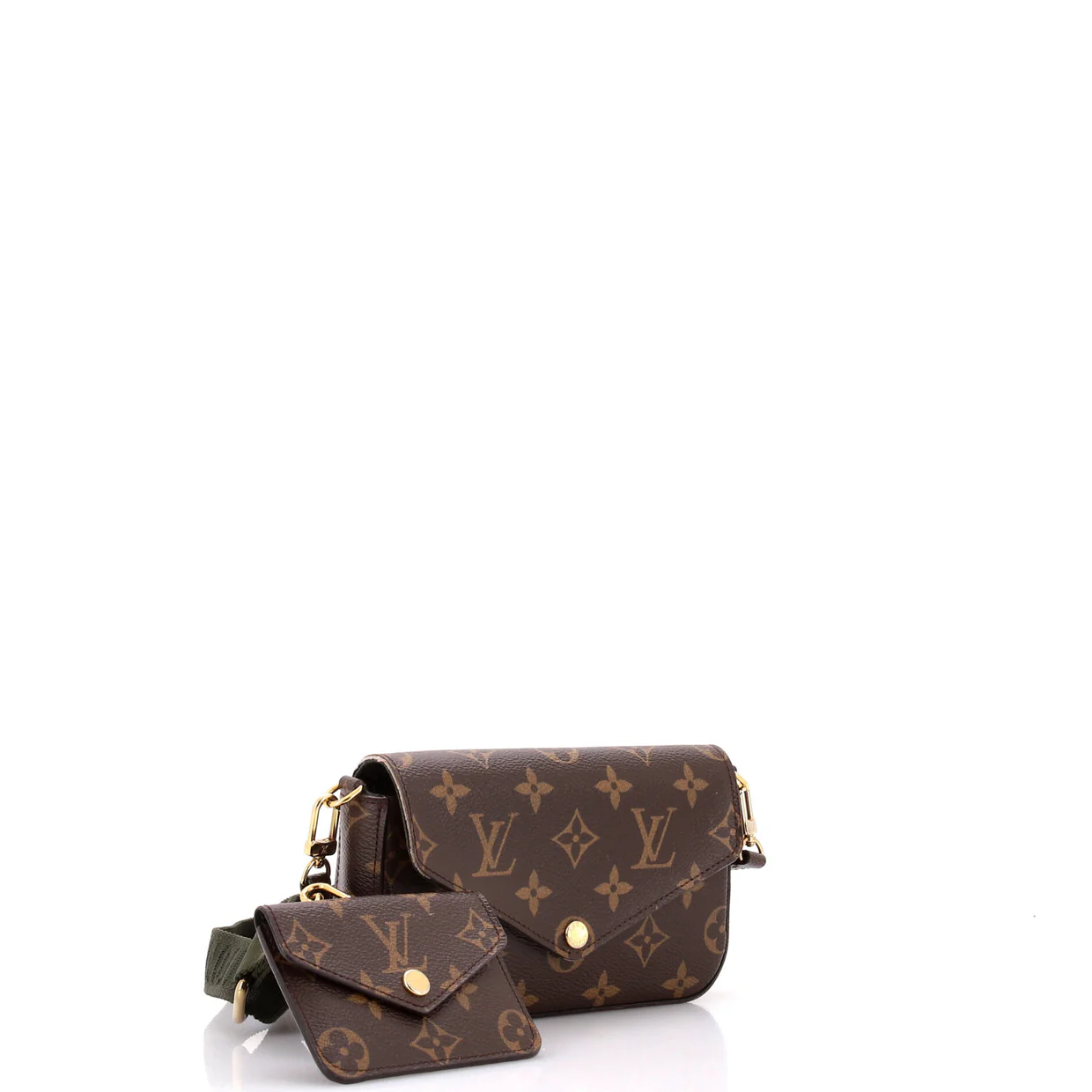 Felicie Strap u0026 Go Handbag Monogram Canvas - Deep Luxury