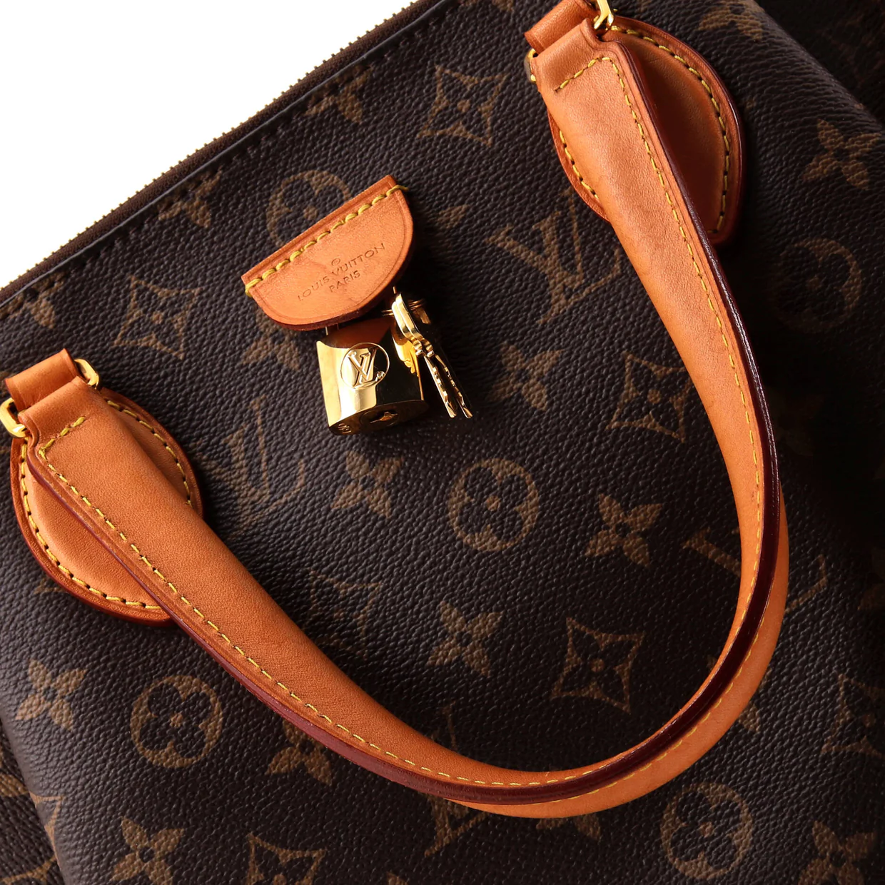 Rivoli Handbag Monogram Canvas MM - Deep Luxury