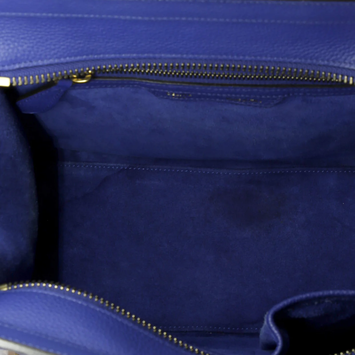 Luggage Bag Grainy Leather Micro - Deep Luxury