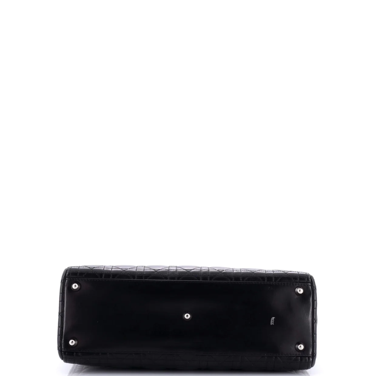 Lady Dior Bag Cannage Quilt Lambskin Large - Deep Luxury