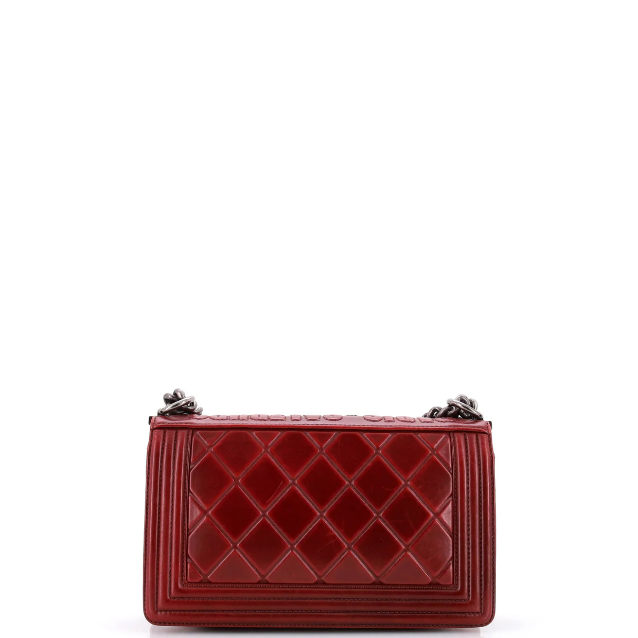 Boy Flap Bag Quilted Caviar Old Medium - Deep Luxury