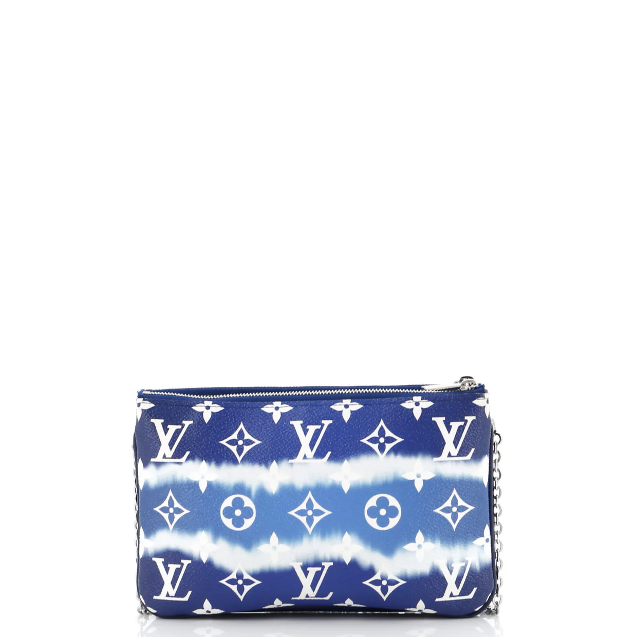 Double Zip Pochette Limited Edition Escale Monogram Giant - Deep Luxury