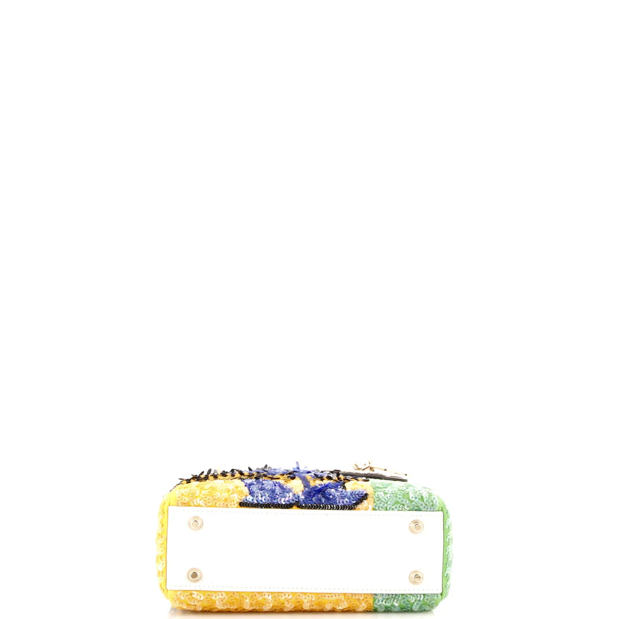 Lady Dior Chain Bag Flower Pop Embellished Sequin Mini - Deep Luxury