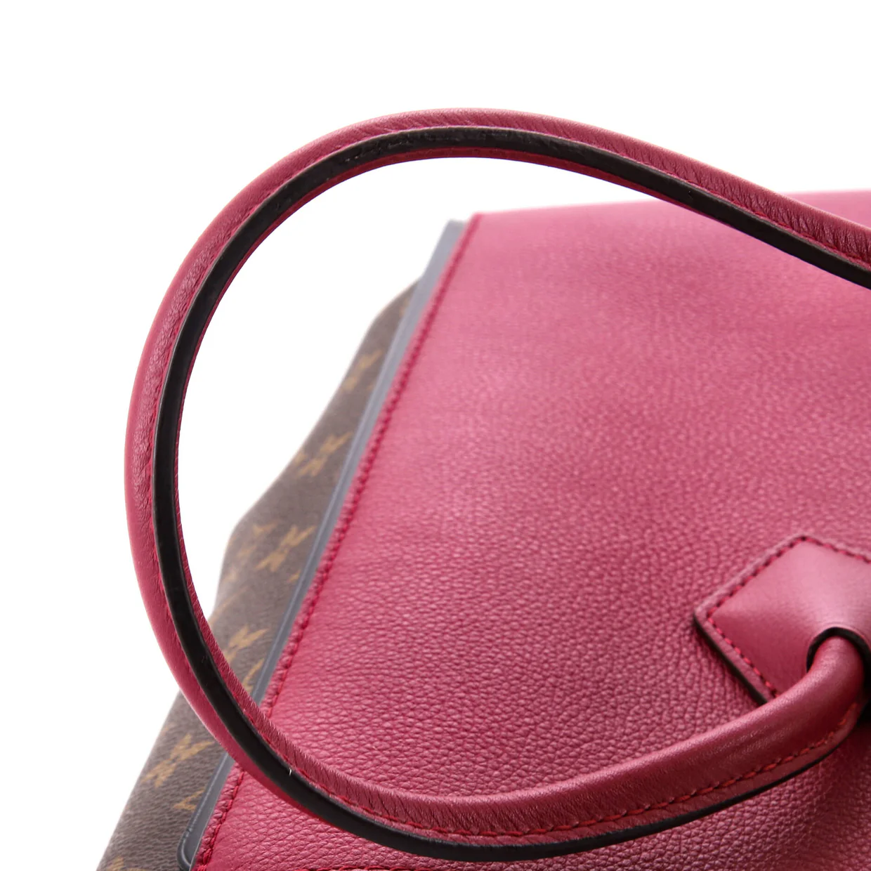 Kimono Handbag Monogram Canvas and Leather MM - Deep Luxury