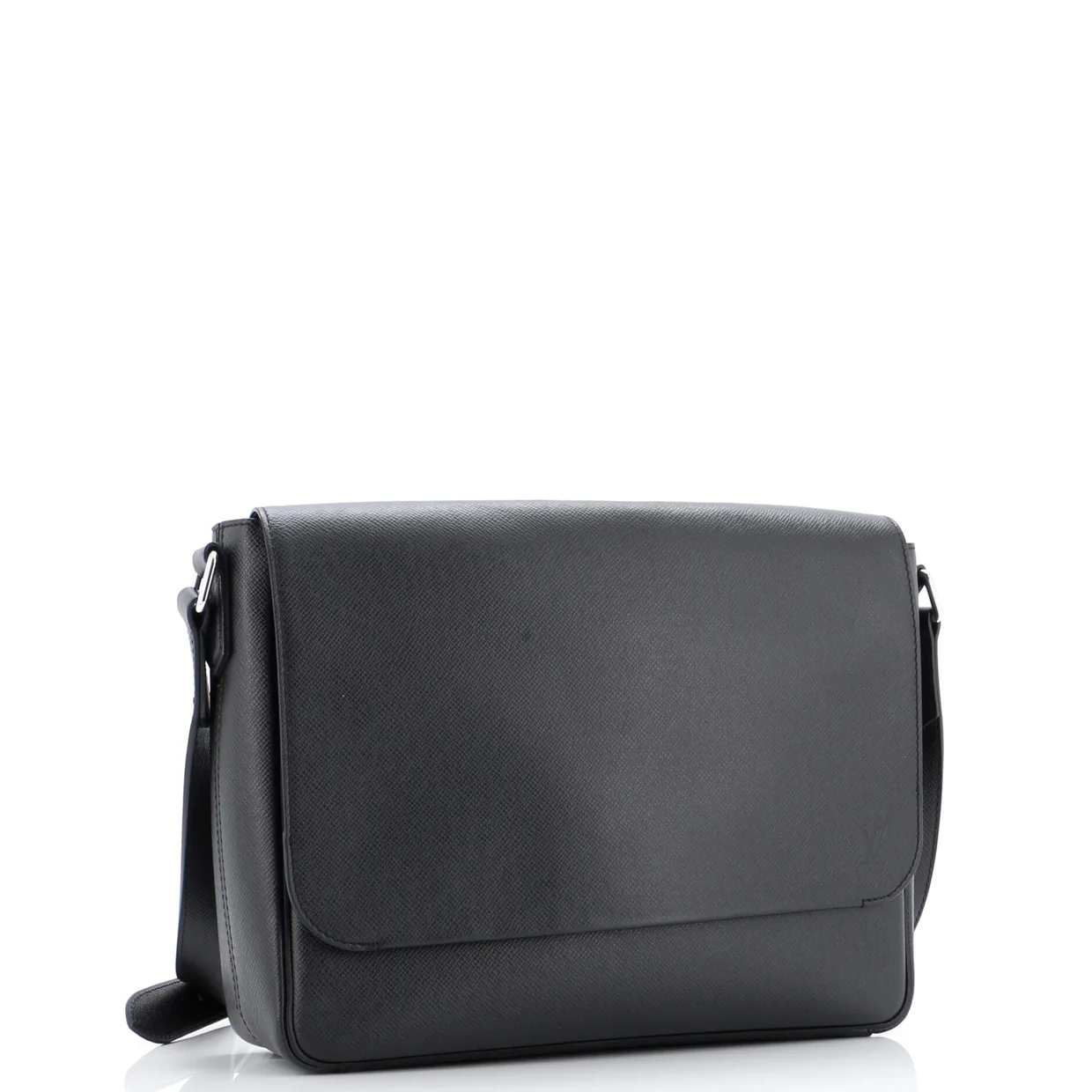 Roman NM Handbag Taiga Leather MM - Deep Luxury