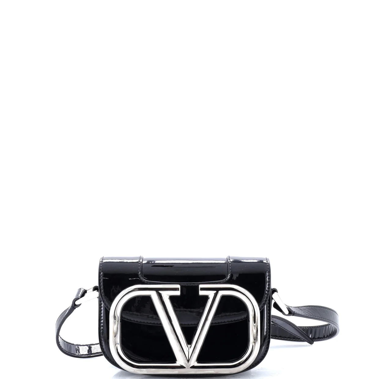 Supervee Crossbody Bag Patent Small - Deep Luxury