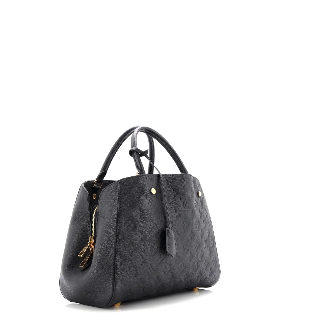 Montaigne Handbag Monogram Empreinte Leather MM - Deep Luxury