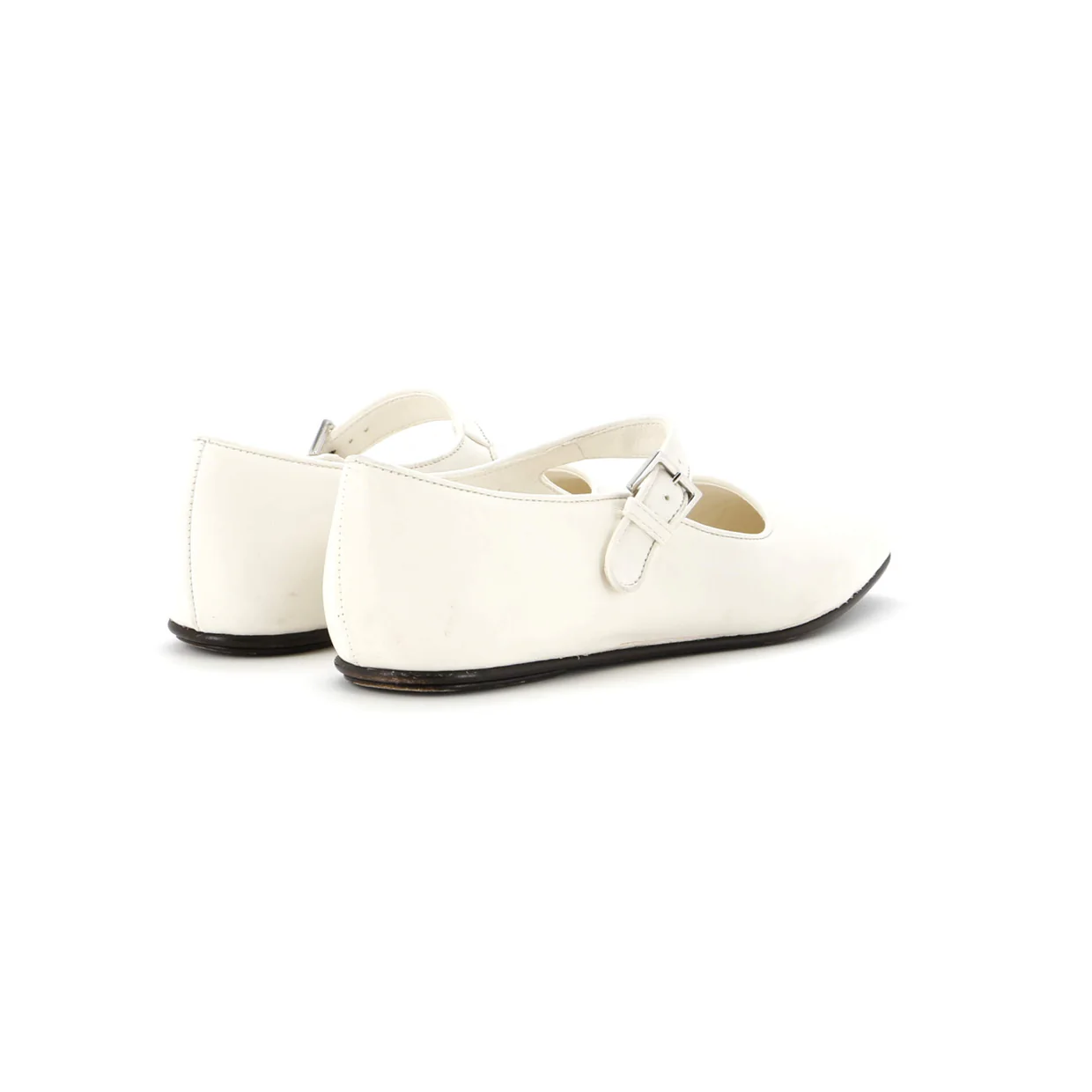 Women's Ava Mary Jane Flats Leather - Deep Luxury