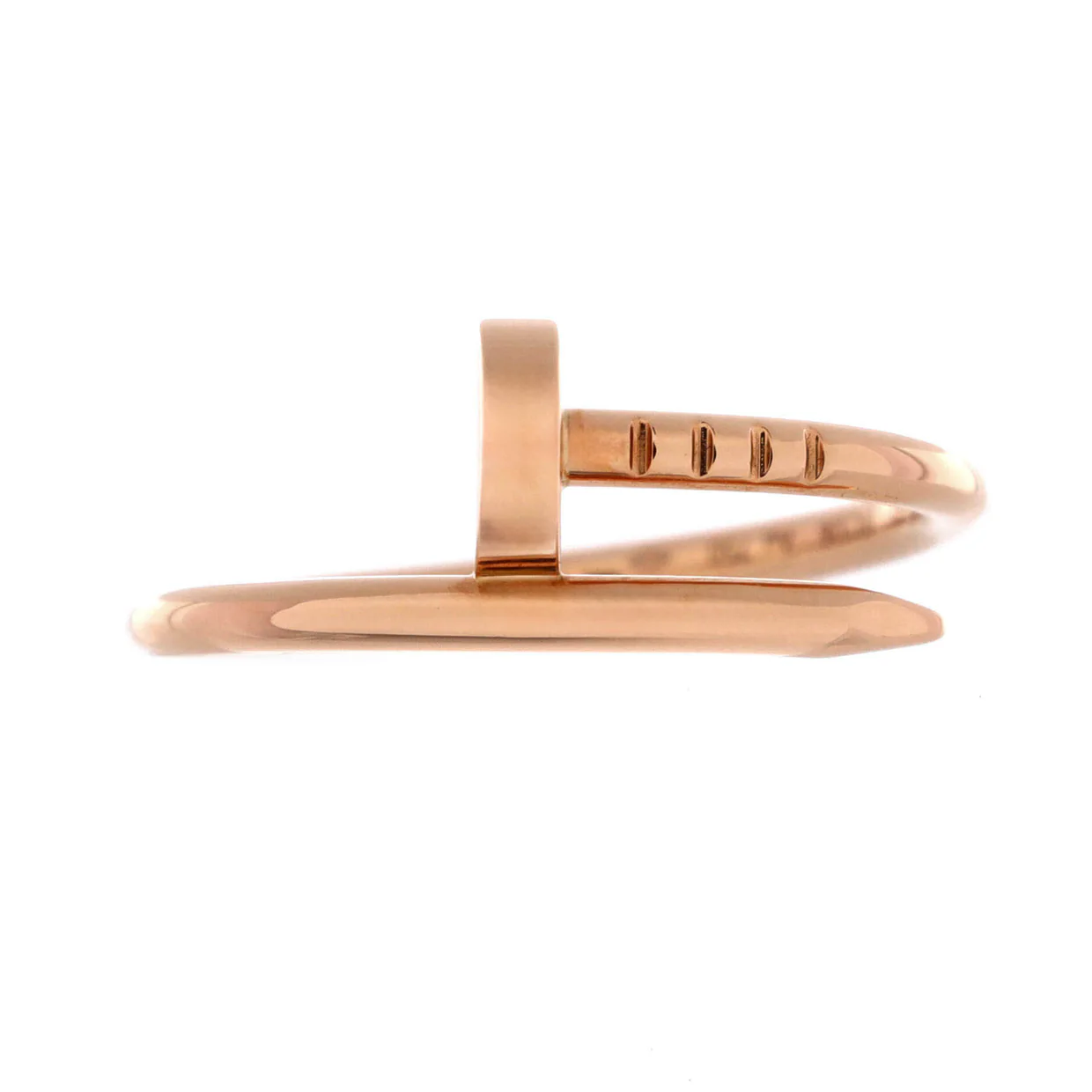Juste un Clou Ring 18K Rose Gold Small - Deep Luxury