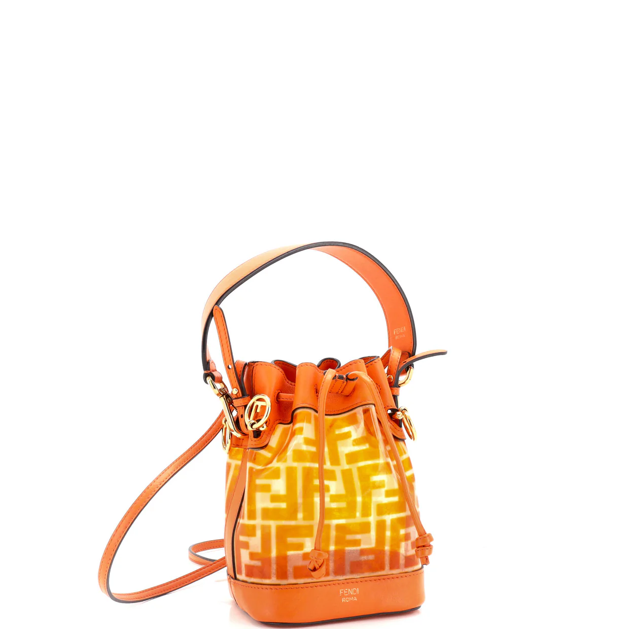 Mon Tresor Bucket Bag Zucca PU Mini - Deep Luxury