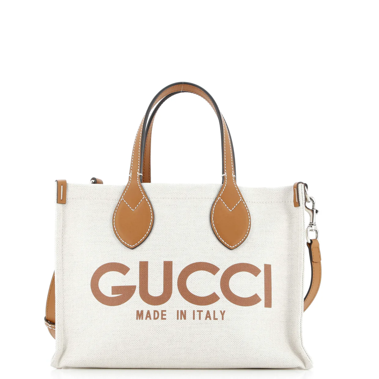 Logo Shopper Tote Printed Canvas Small - Deep Luxury