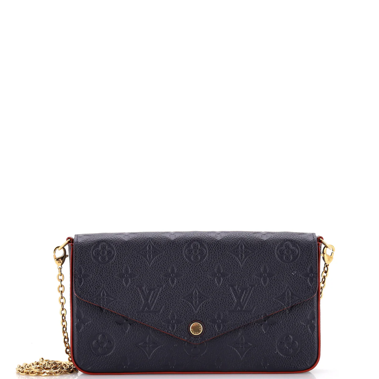 Felicie Pochette Monogram Empreinte Leather - Deep Luxury