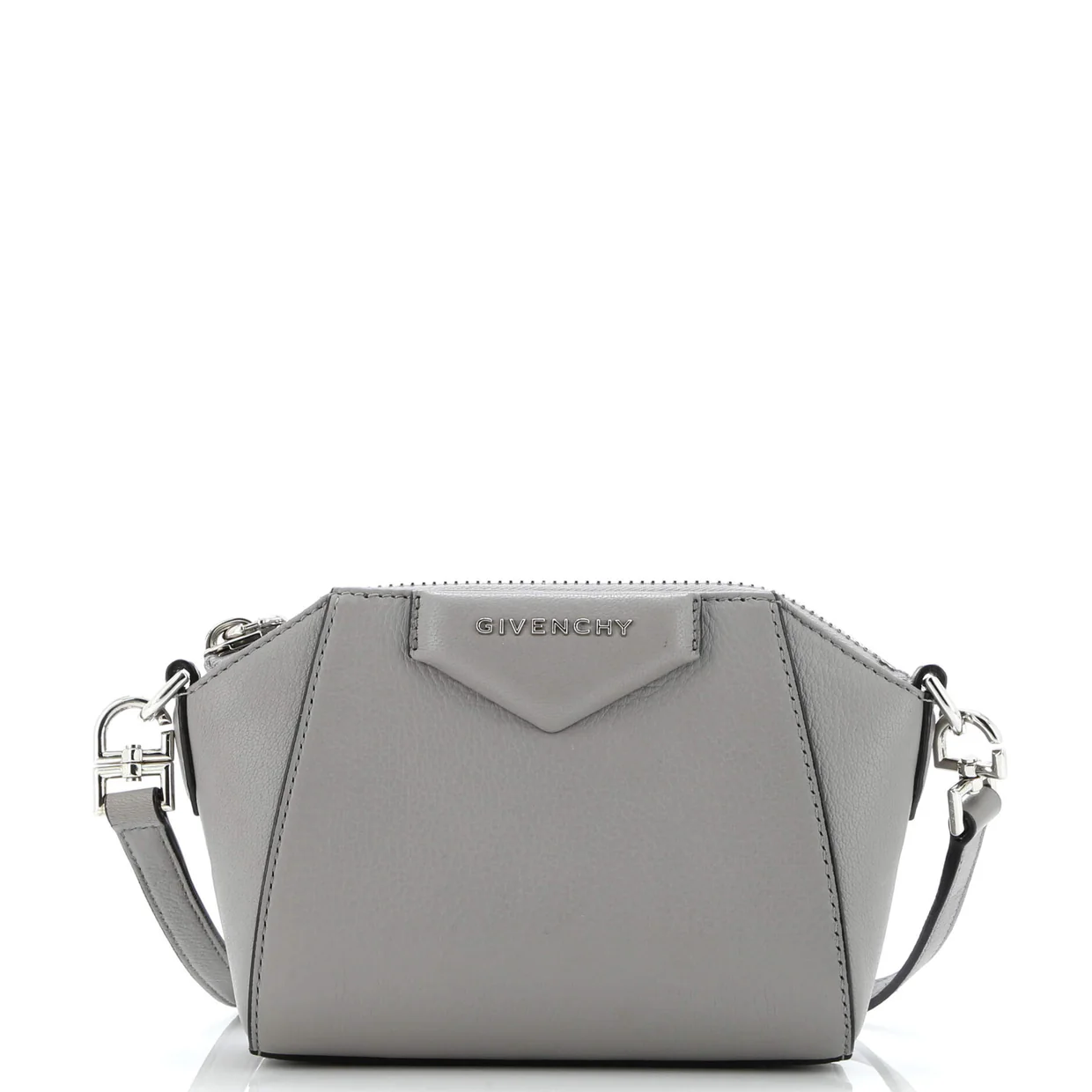 Antigona Crossbody Bag Leather Nano - Deep Luxury