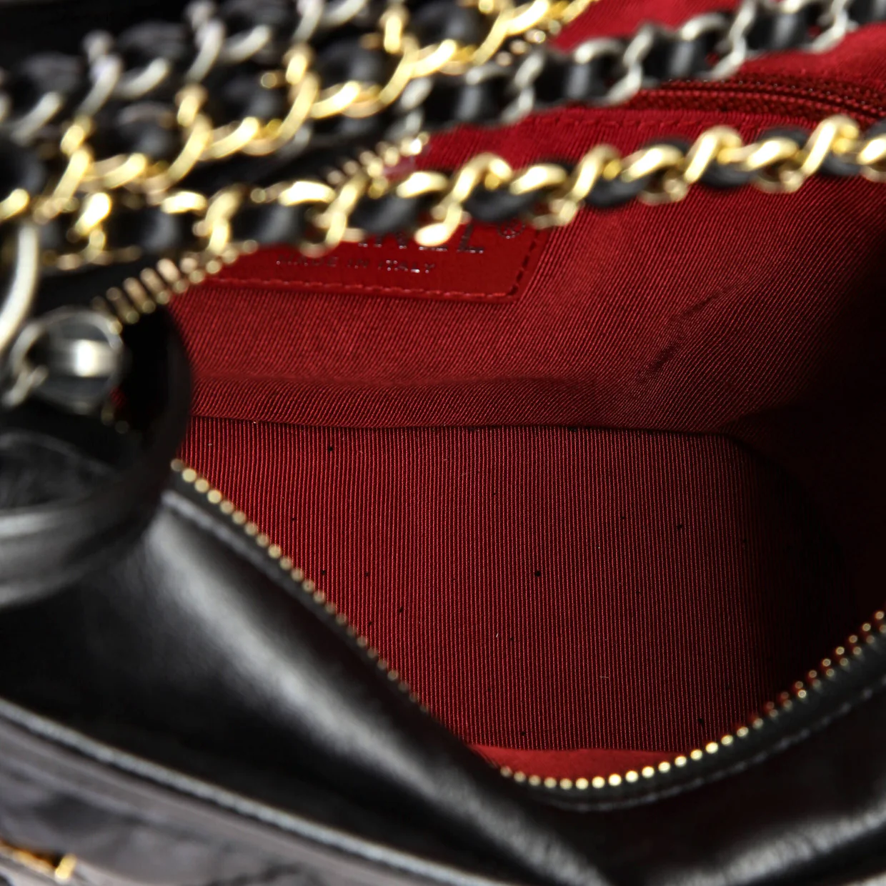 Gabrielle Hobo Embellished Quilted Aged Calfskin Small - Deep Luxury