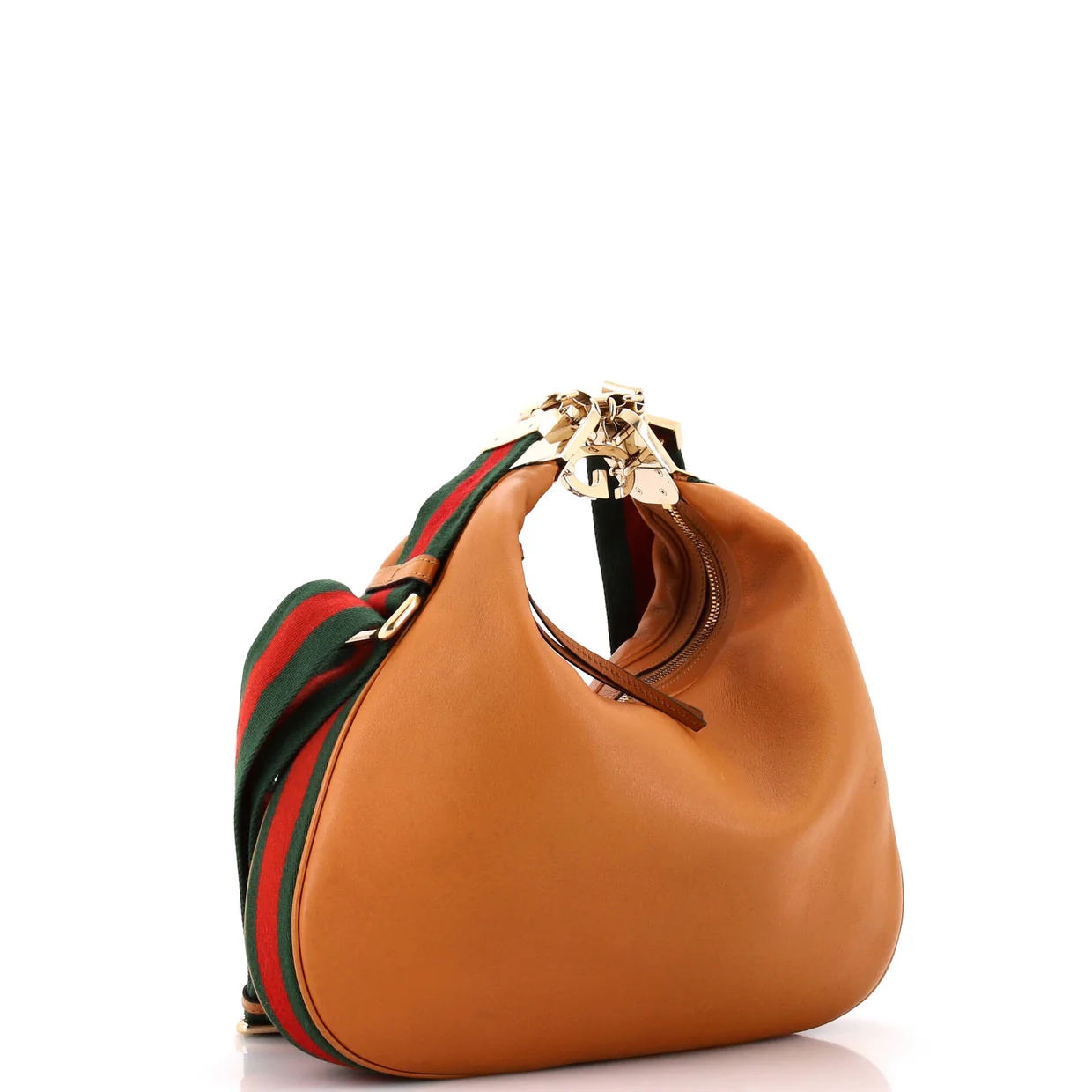 Attache Shoulder Bag Leather Medium - Deep Luxury
