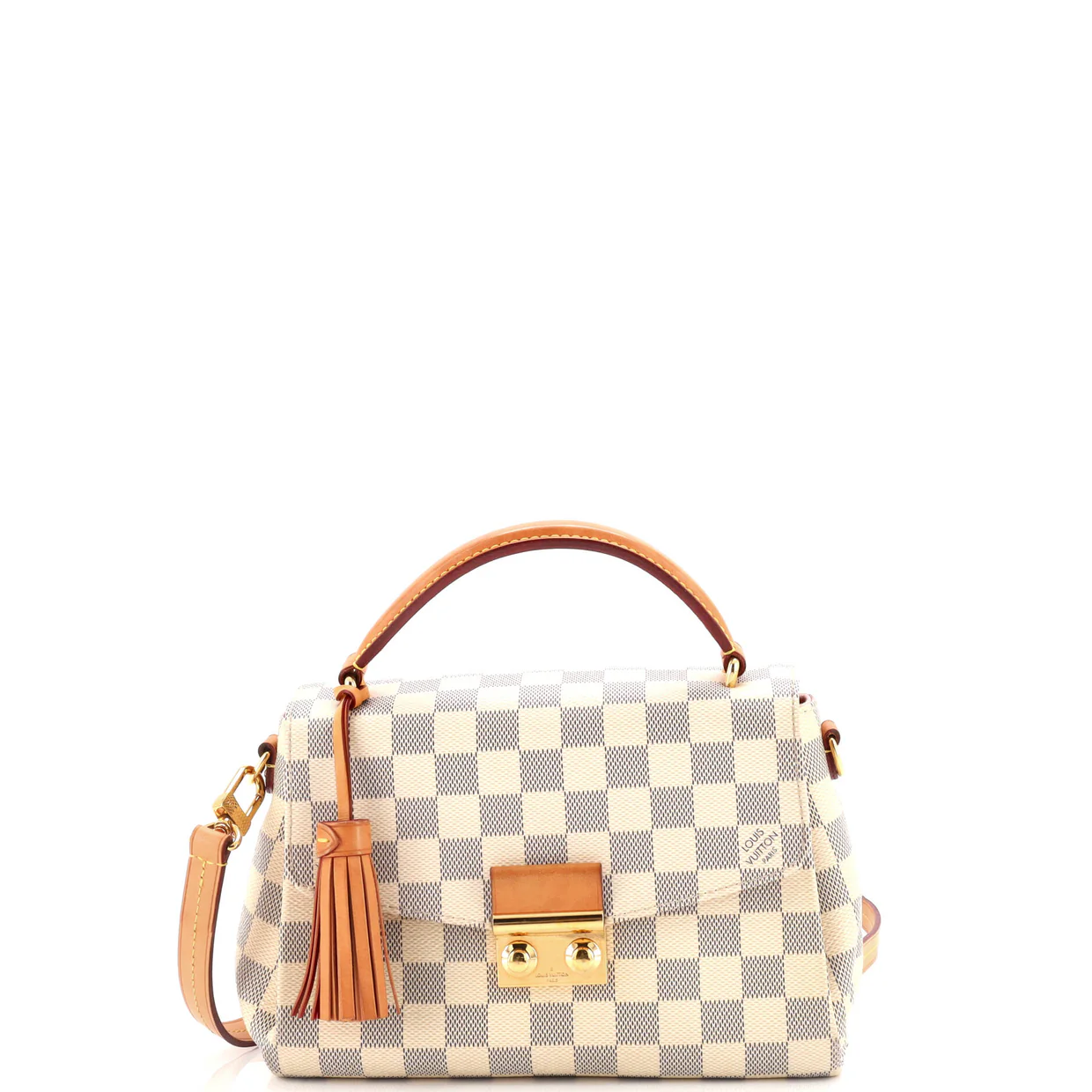 Croisette Handbag Damier - Deep Luxury