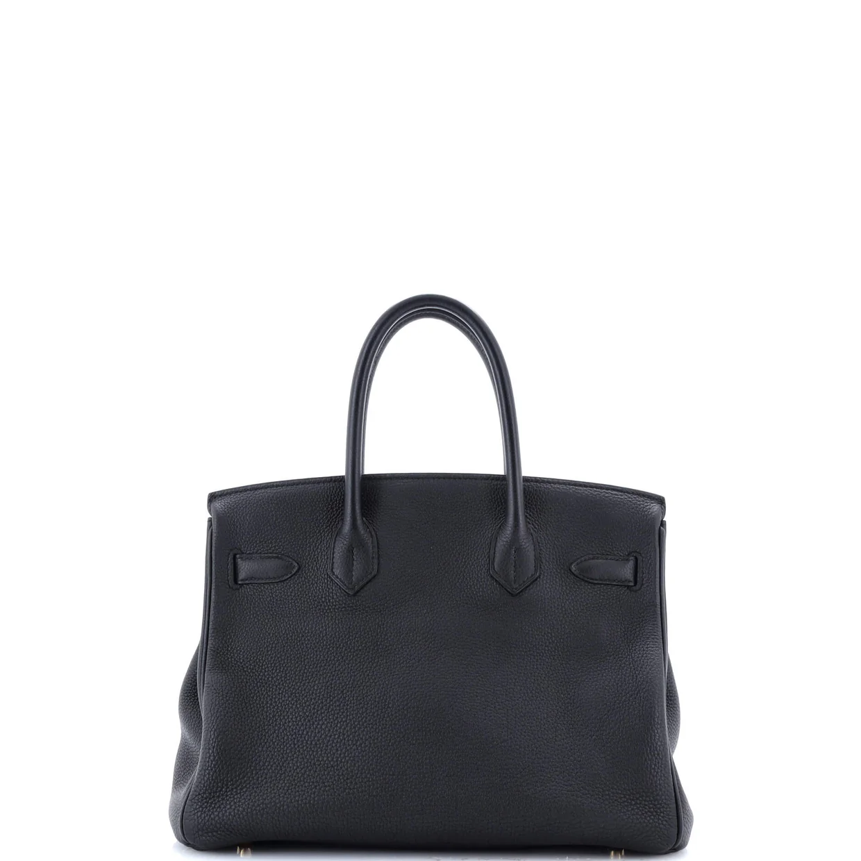 Birkin Handbag Noir Togo with Gold Hardware 30 - Deep Luxury