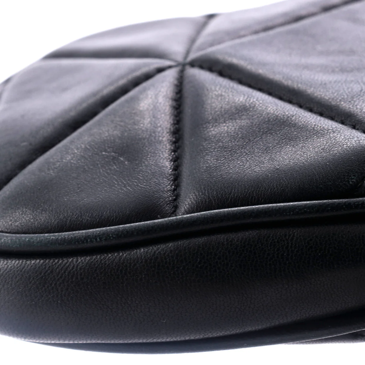 Spectrum Phone Holder Crossbody Bag Quilted Nappa Leather - Deep Luxury